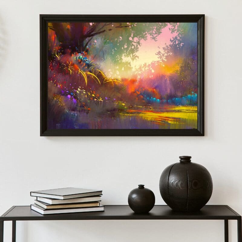 Colorful Landscape Painting