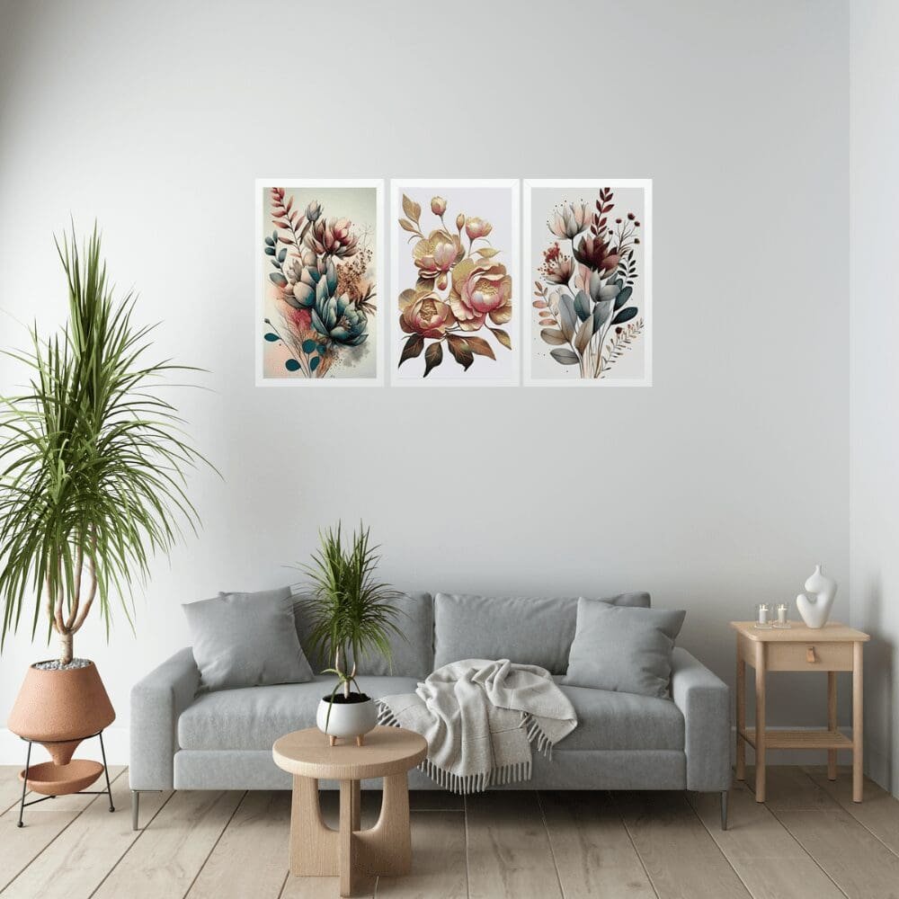 Combo Floral Wall Art