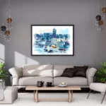 Istanbul, Galata Original Painting