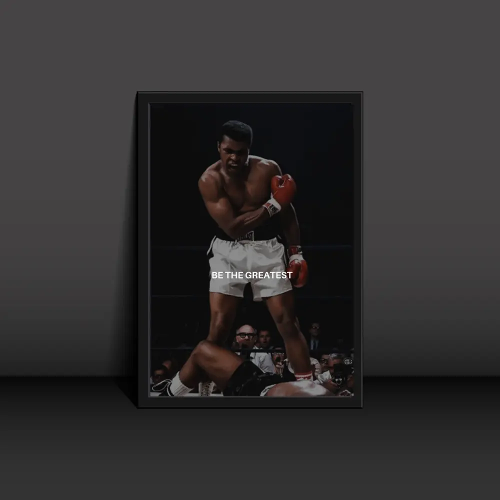The Greatest Muhammad Ali Poster Modern Art