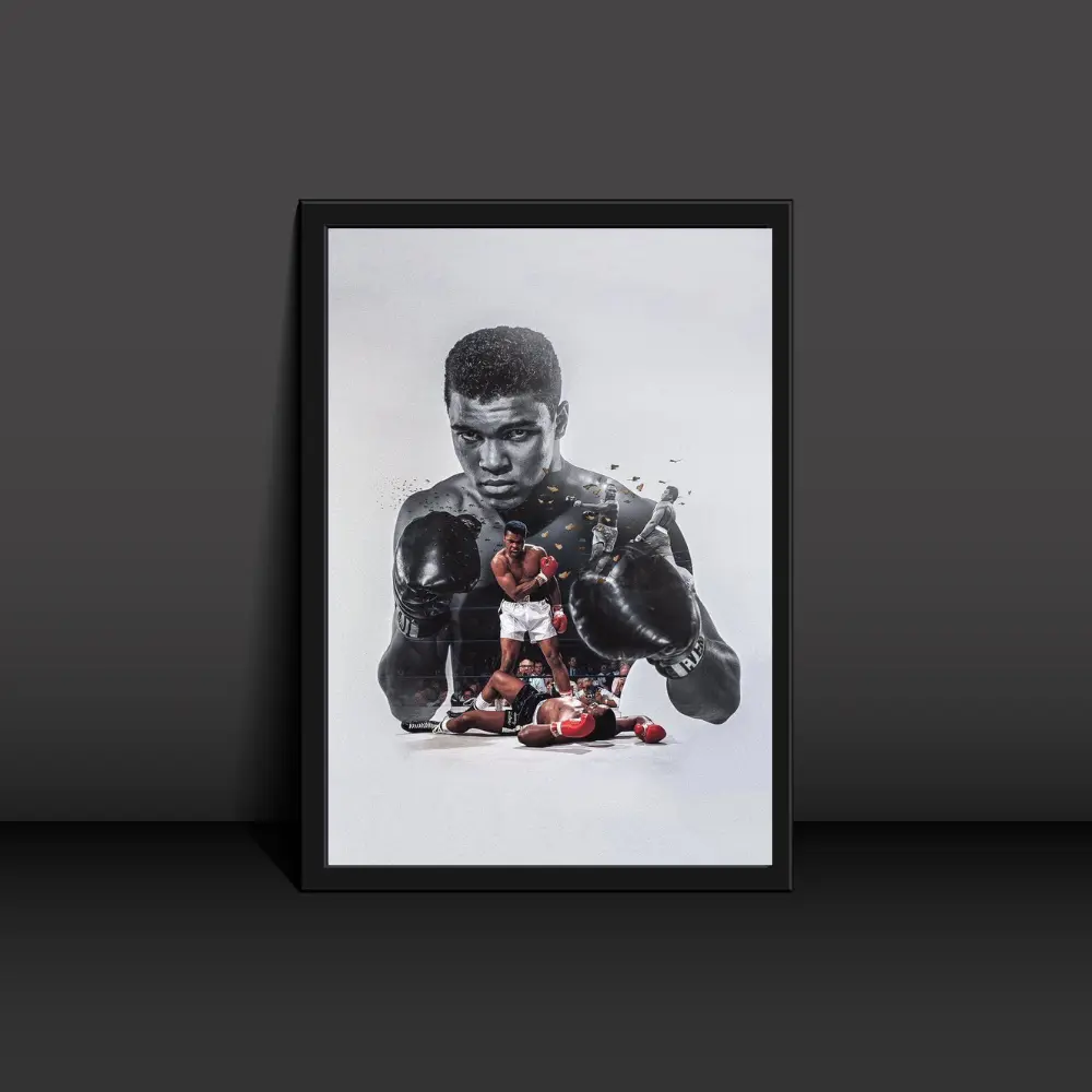 Muhammad Ali Poster Modern Art