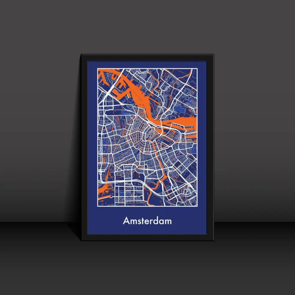 Amsterdam Poster Modern Art