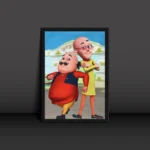 Motu Patlu Poster Modern Art