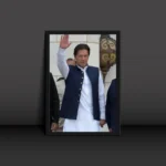 Imran Khan Waving Hand Poster Modern Art