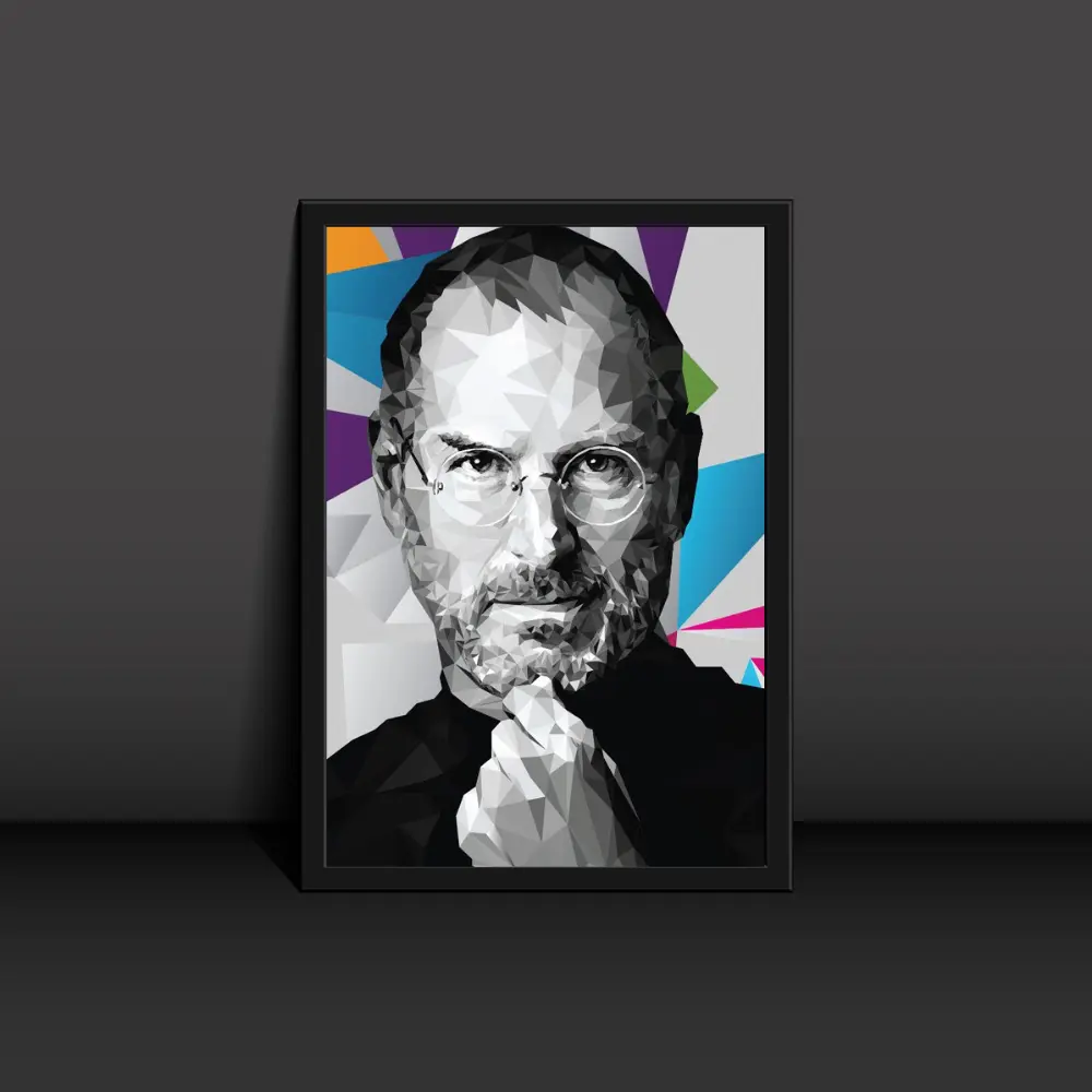 Steve Jobs Poster Modern Art
