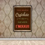 Foodie Chocolate Wall Art