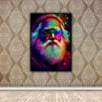 Old Bearded Santa Claus Wall Art