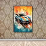 Featuring Sports Car Wall Art