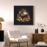 Beautiful Kitchen and Dining Wall Art K12