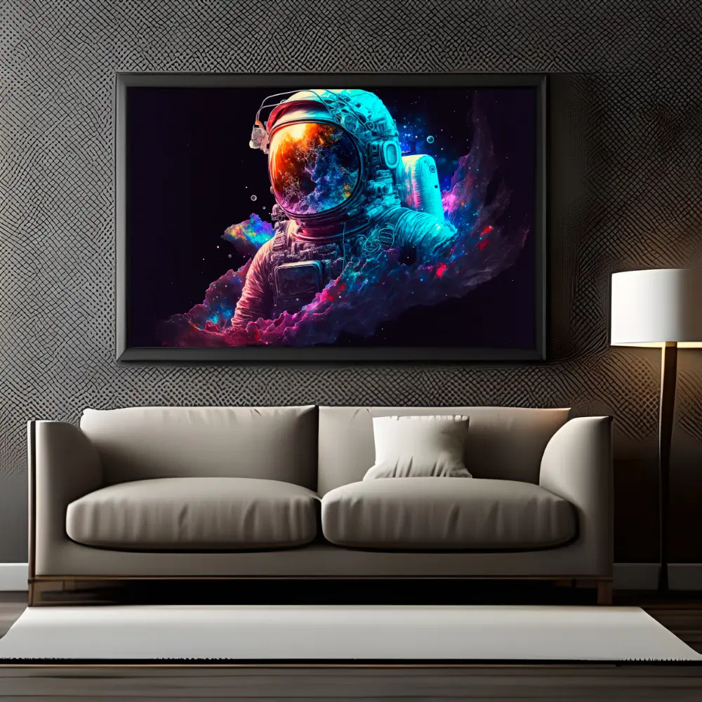 Astronaut on MIssion Wall Art 3