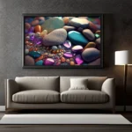 Beautiful Gemstone Wall Art 1