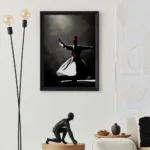 Dervish Sufism Modern Wall Art S3