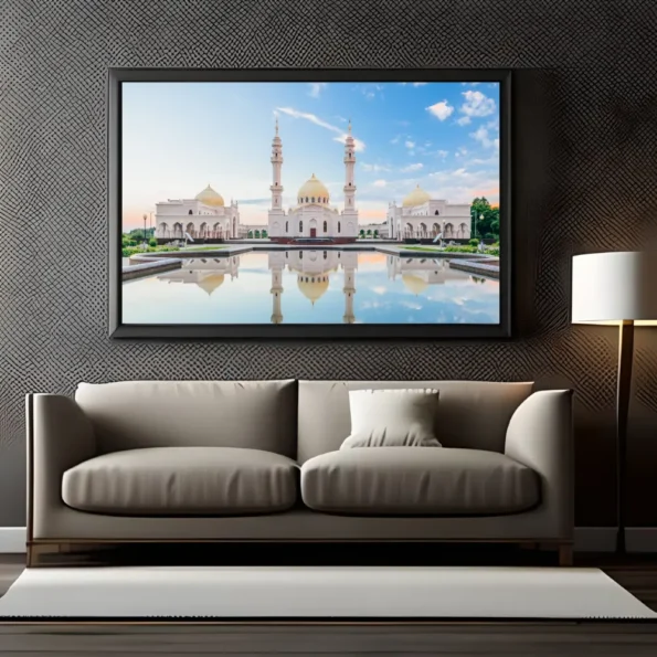 Mosque with Domes Wall Art