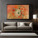 Redon Nasturtiums Wall Art