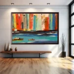 Colorful abstract Painting Wall Art