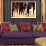 Design Dark Wood Wall Art