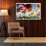 Hand Drawn Oil Painting Wall Art